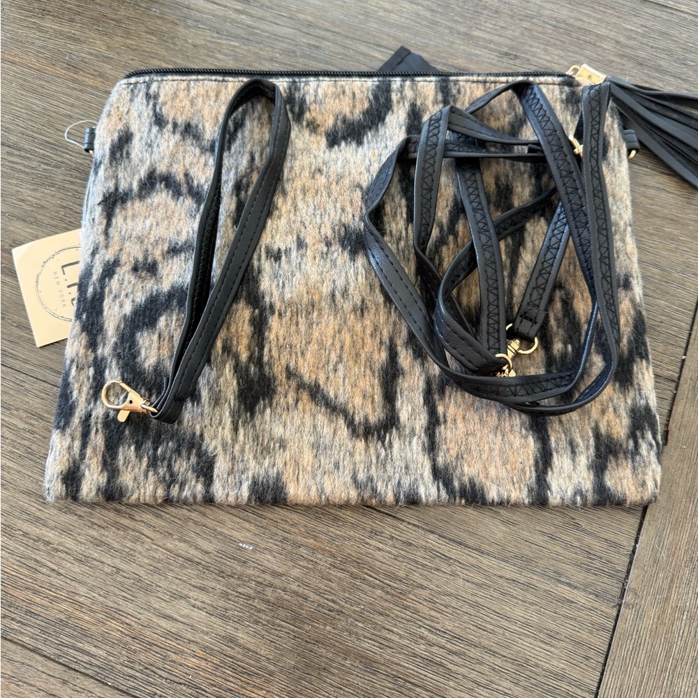 Leopard Print Clutch